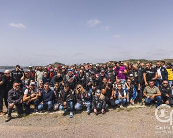 Grupo Amigos Motard’s Os Piratas celebrou 12 anos com passeio e música ao vivo