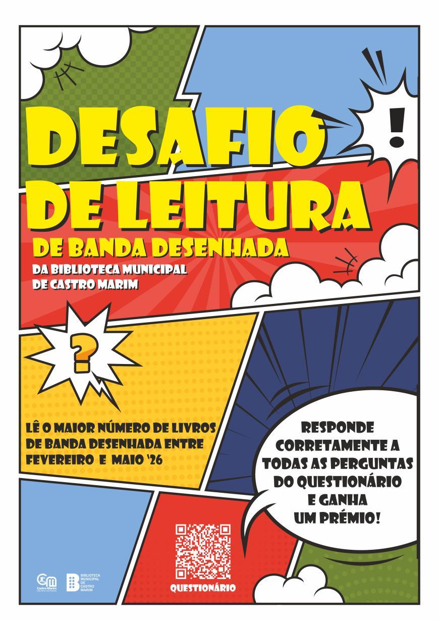 Desafio de leitura em Banda Desenhada
